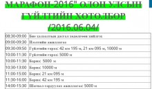 МУИС: UB-MARATHON