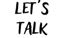 LET’S TALK CLUB